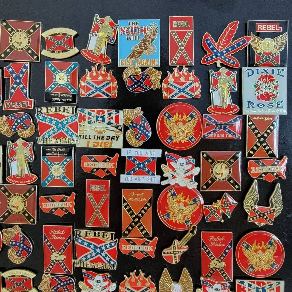 pin's pour chapeau, casquette, blouson en cuir ou tissu lot de 72 (1€50 pièce ht) thématique usa flag (copie)