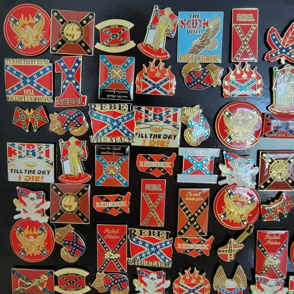 pin's pour chapeau, casquette, blouson en cuir ou tissu lot de 72 (1€50 pièce ht) thématique usa flag (copie)