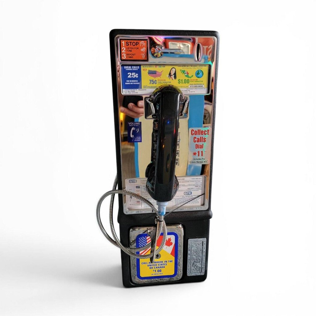 véritable téléphone public américain (payphone) année 2000's – neuf d'epoque dans son carton d'origine (nos) (copie)