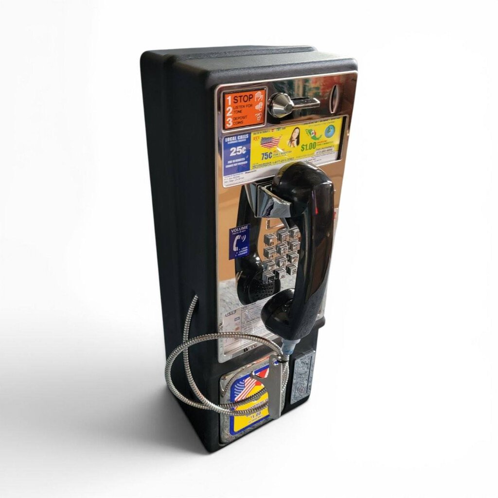 véritable téléphone public américain (payphone) année 2000's – neuf d'epoque dans son carton d'origine (nos) (copie)