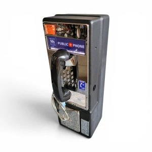 véritable téléphone public américain (payphone) année 2000's – neuf d'epoque dans son carton d'origine (nos) (copie)