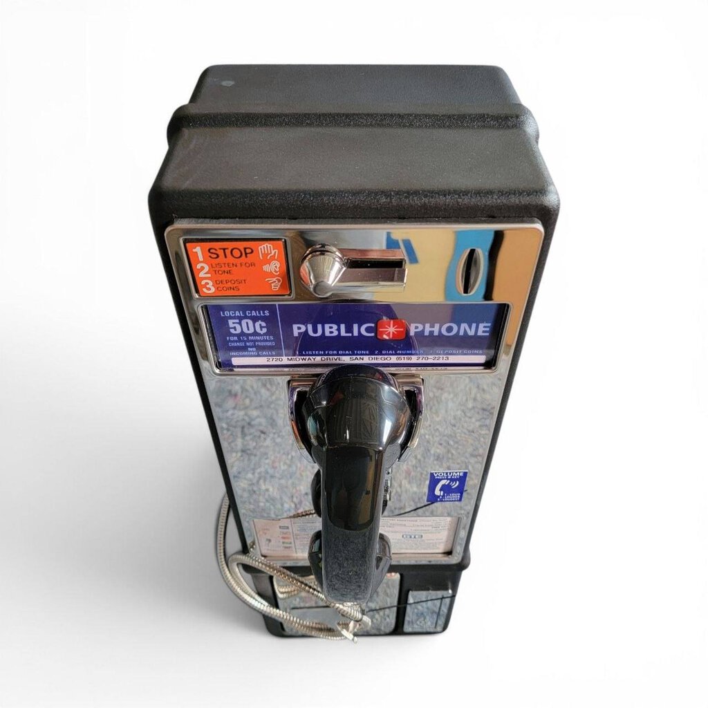 véritable téléphone public américain (payphone) année 2000's – neuf d'epoque dans son carton d'origine (nos) (copie)