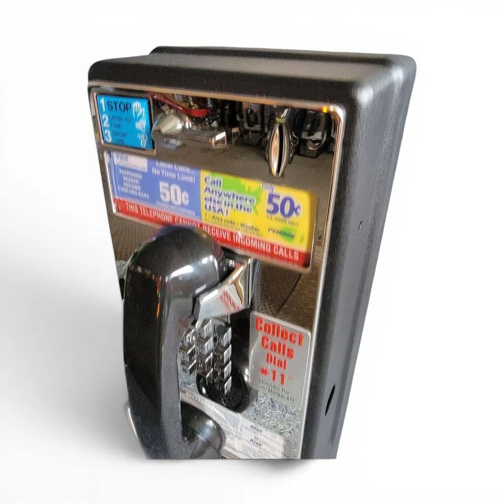 véritable téléphone public américain (payphone) année 2000's – neuf d'epoque dans son carton d'origine (nos) (copie)