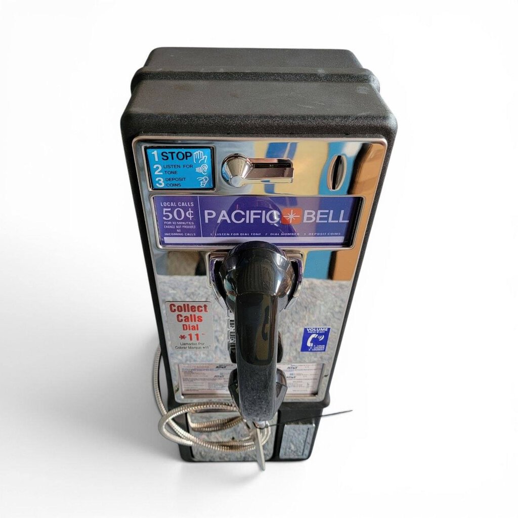 véritable téléphone public américain (payphone) année 2000's – neuf d'epoque dans son carton d'origine (nos) (copie)