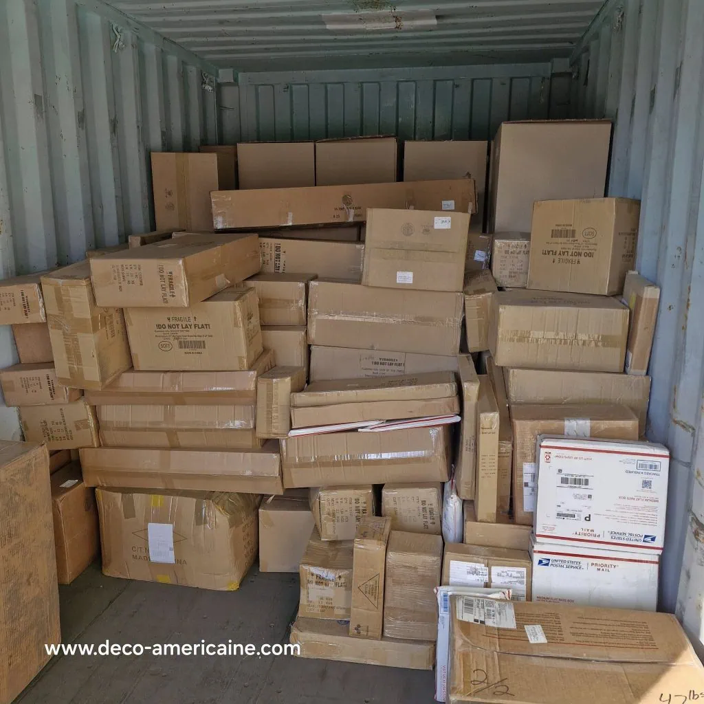 2025 arrivage et depotage d un container de goodies