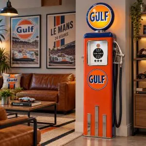 retro gulf racing lounge