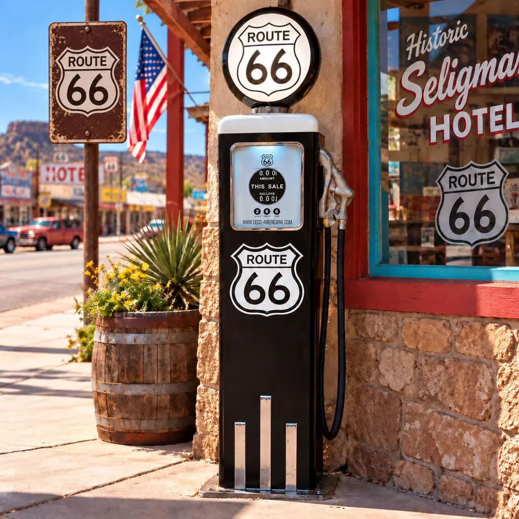 seligman’s route 66 vintage pump