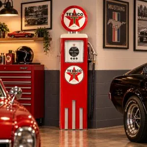 vintage texaco pump garage display