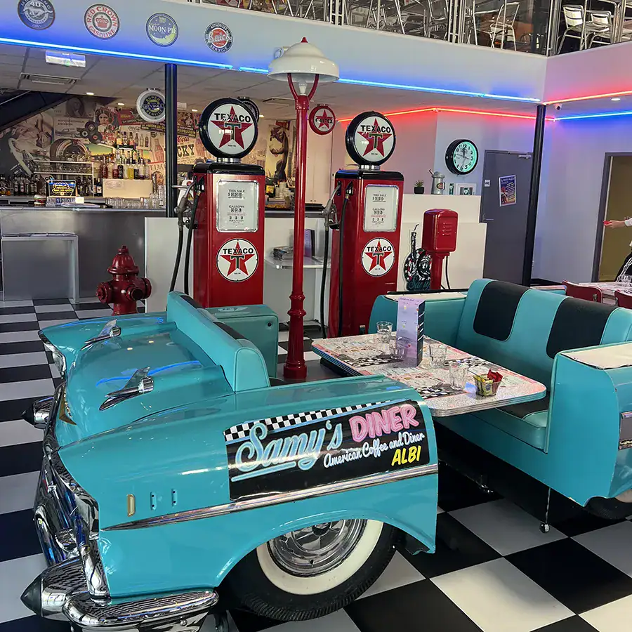 voiture americaine chevrolet bel air deco americaine